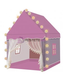 Детска палатка с LED светлини